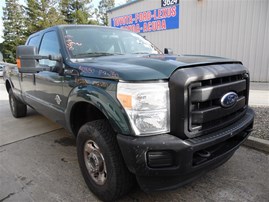 2011 Ford F-250 XL Green Crew Cab 6.7L Turbo Diesel AT 4WD #F23150